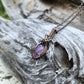 Amethyst and Copper Necklace