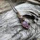 Amethyst and Copper Necklace