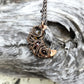 Mini Chaos Moon Necklace - Autumn