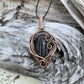 Black Tourmaline & Copper Necklace