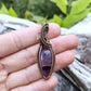 Amethyst and Copper Necklace