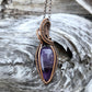 Amethyst and Copper Necklace