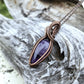 Amethyst and Copper Necklace