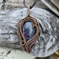 Ruby Kyanite and Copper Necklace