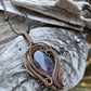 Ruby Kyanite and Copper Necklace