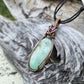 Chrysoprase and Copper Necklace