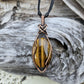 Tiger's Eye and Copper Necklace