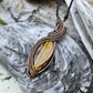 Tiger's Eye and Copper Necklace