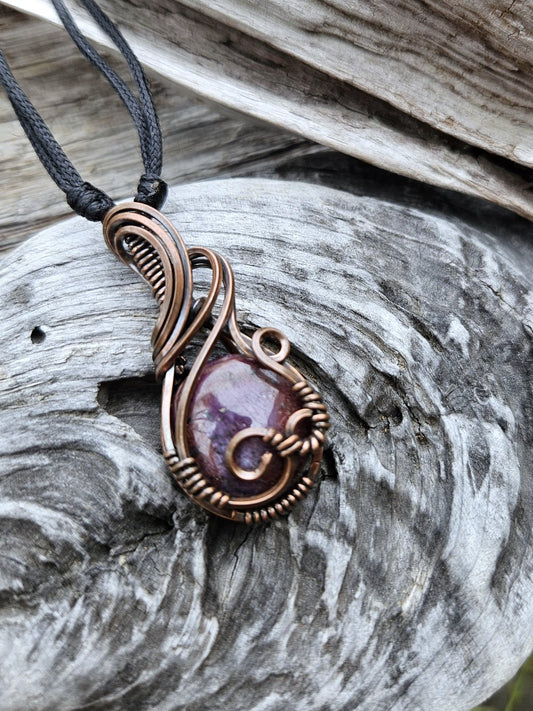 Ruby and Copper Necklace