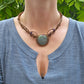 Ruby Fuchsite and Copper Collar