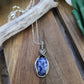 Sodalite and Silver Necklace