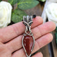 Carnelian and Silver Necklace