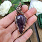 Amethyst and Copper Necklace