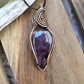 Amethyst and Copper Necklace