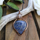 Dumortierite, Moonstone and Copper Necklace