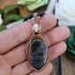 Labradorite, Moonstone and Copper Necklace