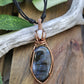 Labradorite, Moonstone and Copper Necklace