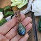 Labradorite and Copper Necklace