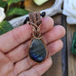 Labradorite and Copper Necklace