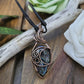 Labradorite and Copper Moon Necklace