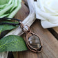 Labradorite, Moonstone and Copper Necklace