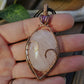 Rose Quartz, Amethyst and Copper Necklace