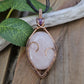 Rose Quartz, Amethyst and Copper Necklace
