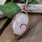 Rose Quartz, Amethyst and Copper Necklace