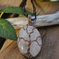 Rose Quartz and Copper Tree of Life Necklace