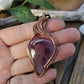 Amethyst and Copper Necklace
