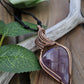 Amethyst and Copper Necklace