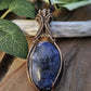 Sodalite and Copper Necklace