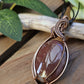 Indian Agate and Copper Necklace
