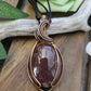 Indian Agate and Copper Necklace