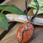 Red Jasper and Copper Tree of Life Necklace