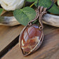 Indian Agate and Copper Necklace