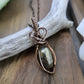 Pyrite and Copper Necklace