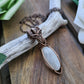 Moonstone and Copper Necklace