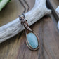 Amazonite and Copper Necklace