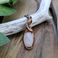 Rose Quartz and Copper Necklace