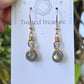Bronze 'Alchemy' Earrings - Labradorite