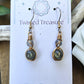 Bronze 'Alchemy' Earrings - Labradorite