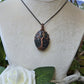 Indian Agate and Copper Tree of Life Necklace