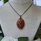 Red Jasper and Copper Tree of Life Necklace