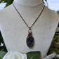 Labradorite, Moonstone and Copper Necklace