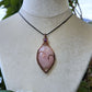 Rose Quartz, Amethyst and Copper Necklace