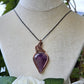 Amethyst and Copper Necklace