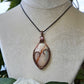 Morganite, Rose Quartz and Copper Heart Necklace