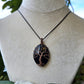 Obsidian Copper Tree of Life Necklace
