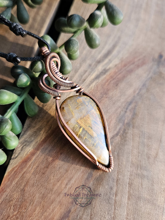 Nellite and Copper Necklace